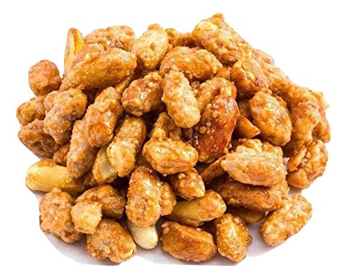 Fresh Snacks Toffee Peanuts - Sun-Baked Sweet Covered in Toffee - Locally Made Butter Snack - All Natural Ingredients - Resealable Bag Guarantees Freshness (24oz)