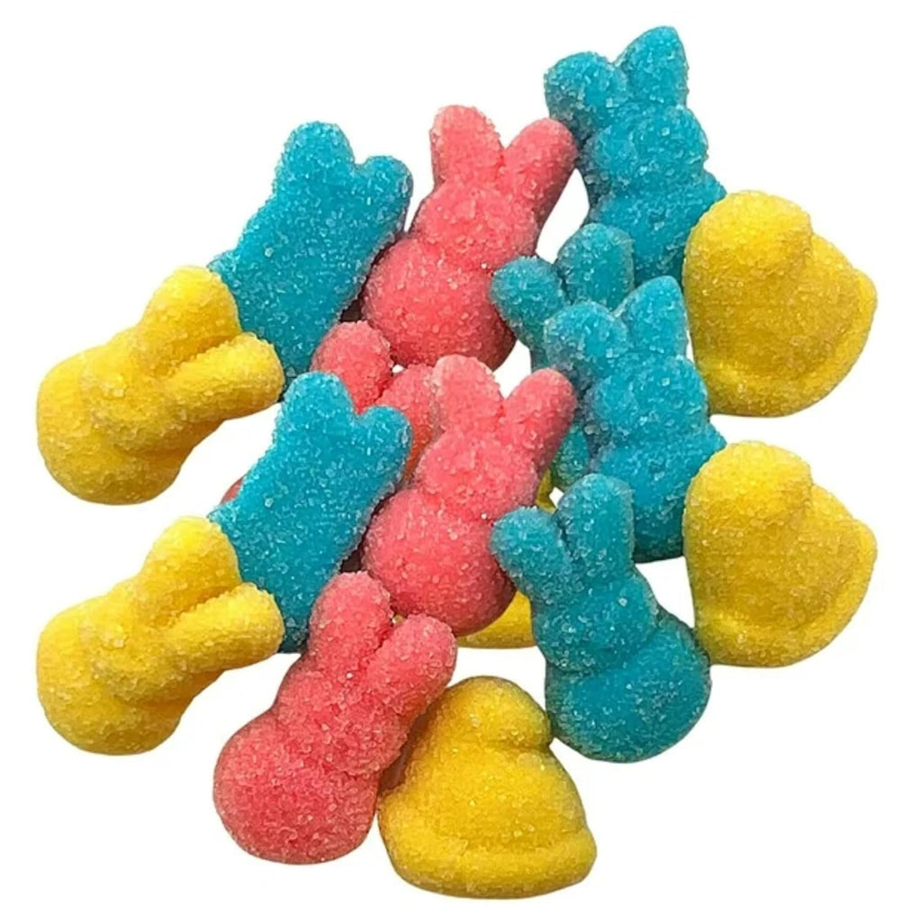 Peeps Gummies, Marshmallow Flavored Bunnies and Chicks, Egg and Basket Stuffers Candy, (Pack of 3)