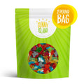 Gummy Candy Mix | 2-Pound Bag | Chewy Gummies for Candy Buffets, Goodie Bags, Dessert Decorating | Blue Sharks, Gummi Bears, Worms & Butterflies | Gummies Bulk