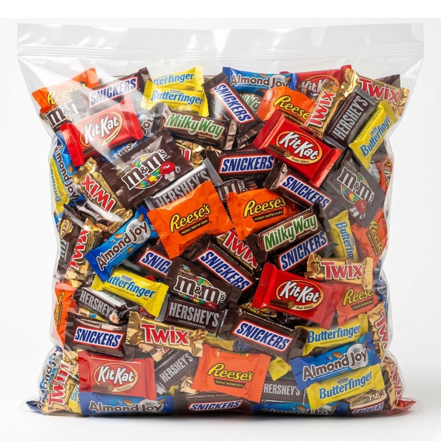 Assorted Chocolate Variety Pack – Individually Wrapped Bulk Chocolate Candy Assortment – Fun Size Bars, Peanut Butter Cups, Wafers & More – Perfect for Parties, Office & Gifting (3 LB)