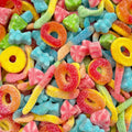 Gummy Candy Mix | 2-Pound Bag | Sweet & Sour Gummies for Candy Buffets, Dessert Decorating & Snacking | Peach Rings, Watermelon Slices, Worms, Bears | Gummies Bulk